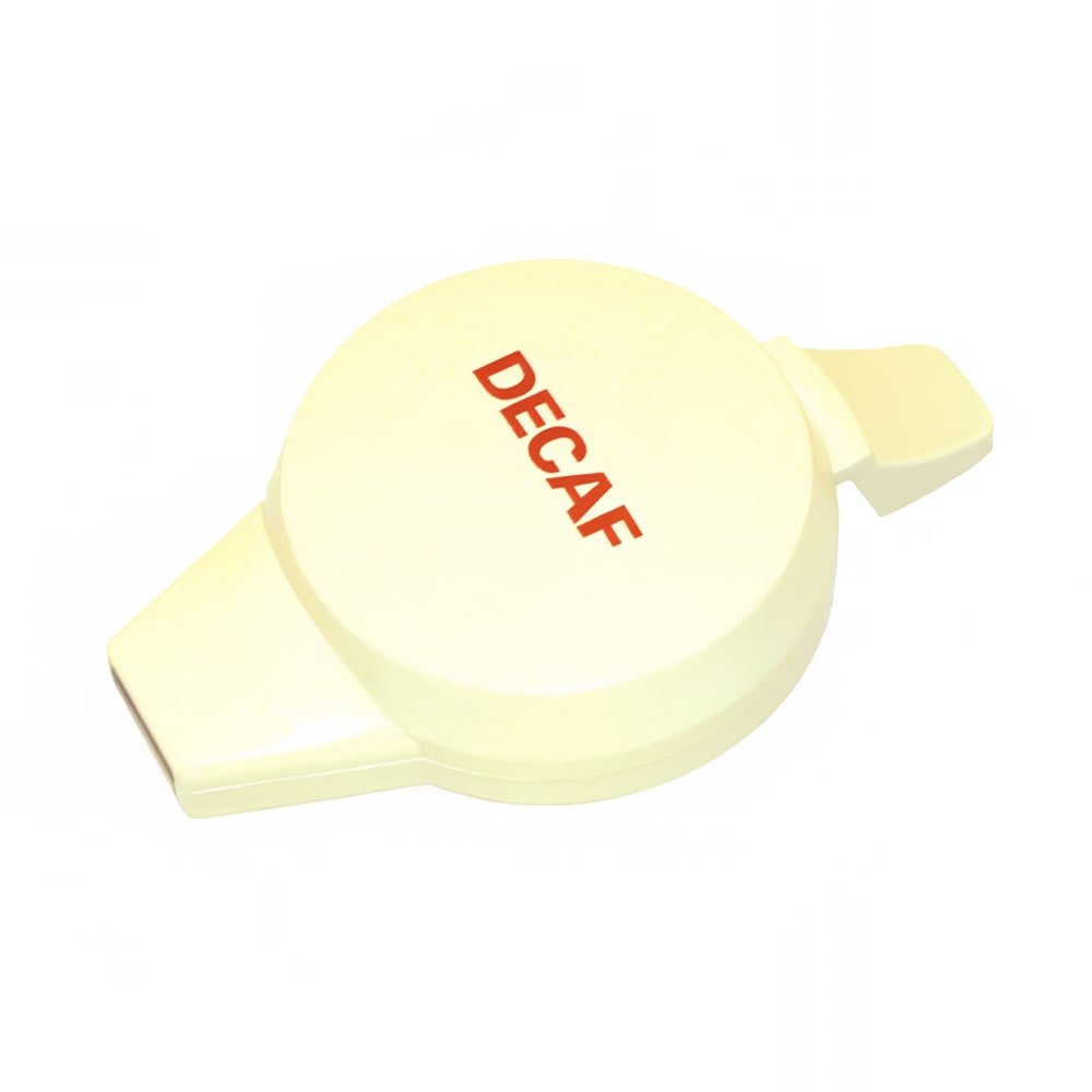 Service Ideas Welded Decaf Push Button Lid For 501, 101 & 421 Servers, Almond (NGLWALD)