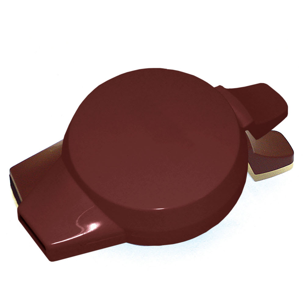Service Ideas Welded Push Button Lid For 501, 101 & 421 Servers, Burgundy (NGLWBU)