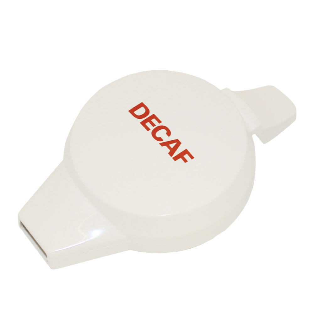 Service Ideas Decaf Push Button Lid For NG501, 101, 315 & 421 Servers, White (NGLWHD)