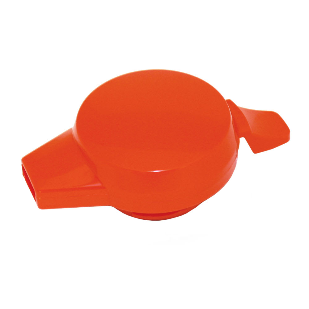 Service Ideas Welded Push Button Lid For 501, 101, 315 & 421 Servers, Orange (NGLWOR)