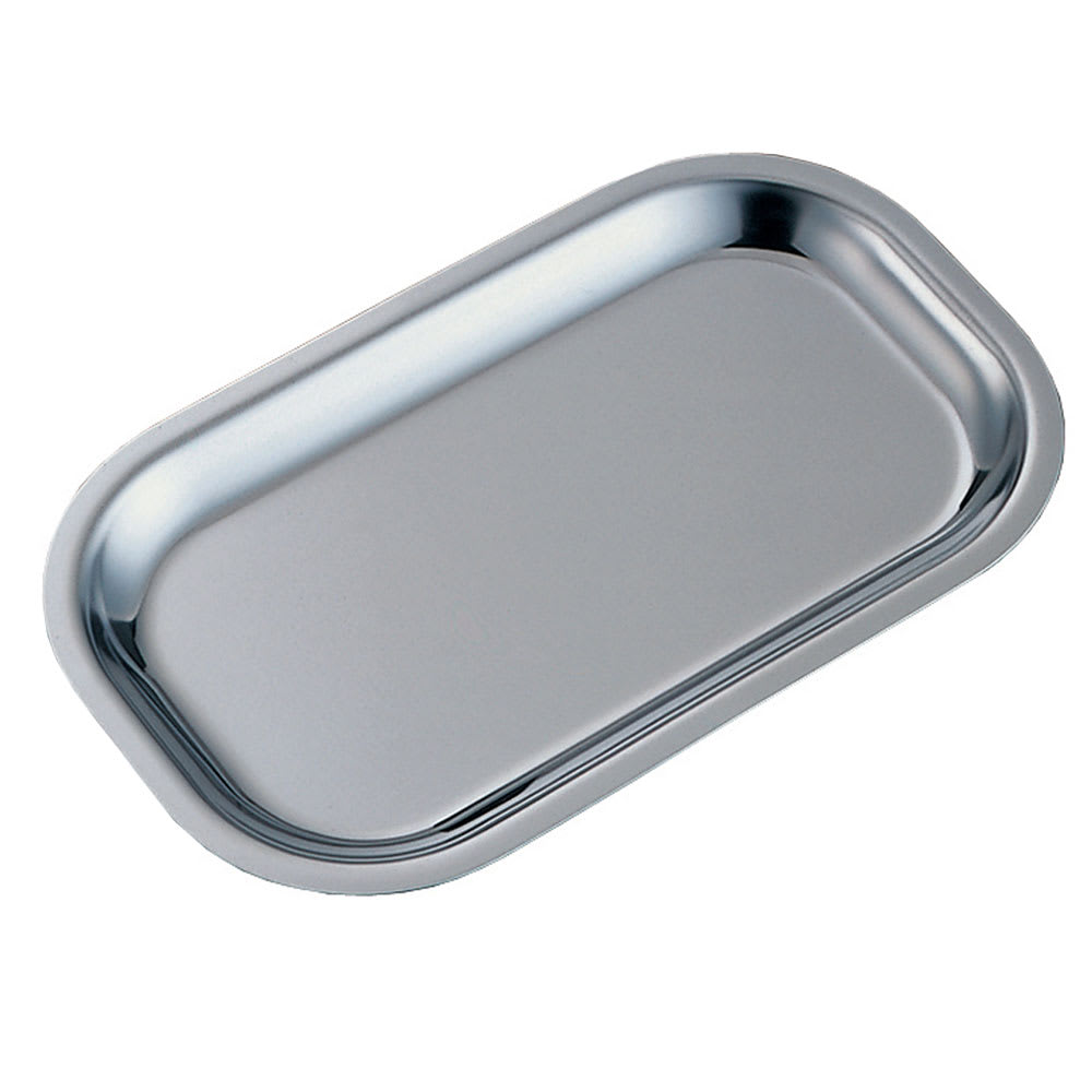 Service Ideas Rectangular Platter Insert For OT11 Platter, Small, Stainless (OT11SS)
