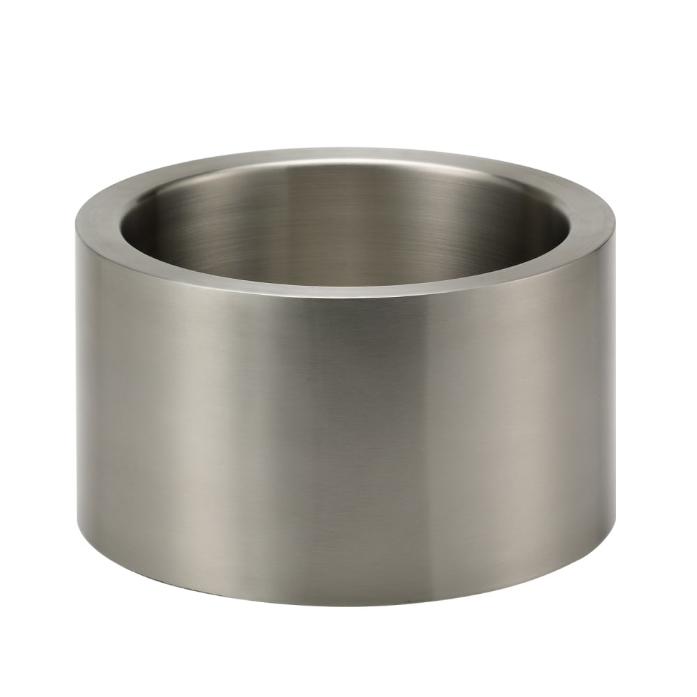 Service Ideas 1 1/2 gal Double Wall Cooling Tub - 11"D x 6"H, Stainless (PT2BS)
