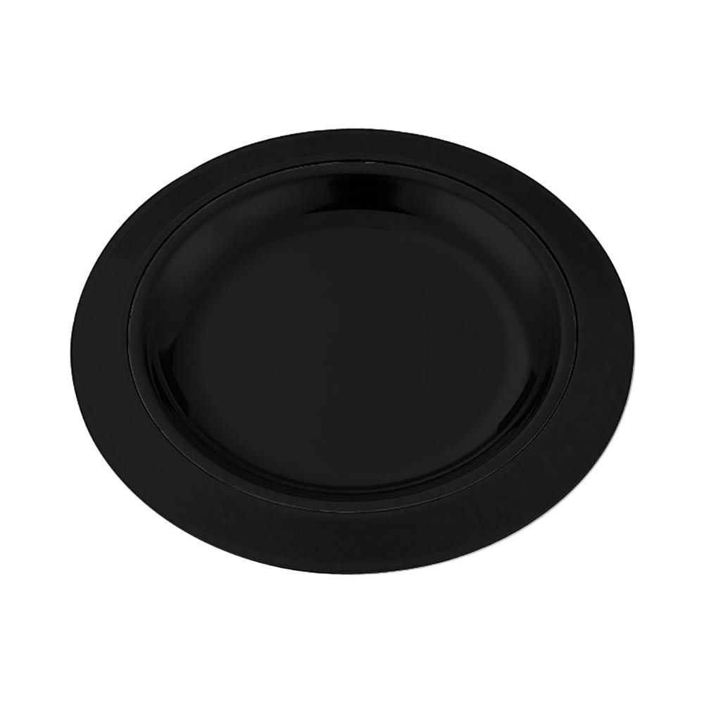 Service Ideas 10" Round Platter Base for RT10SS Platters, Black (RT10BL)