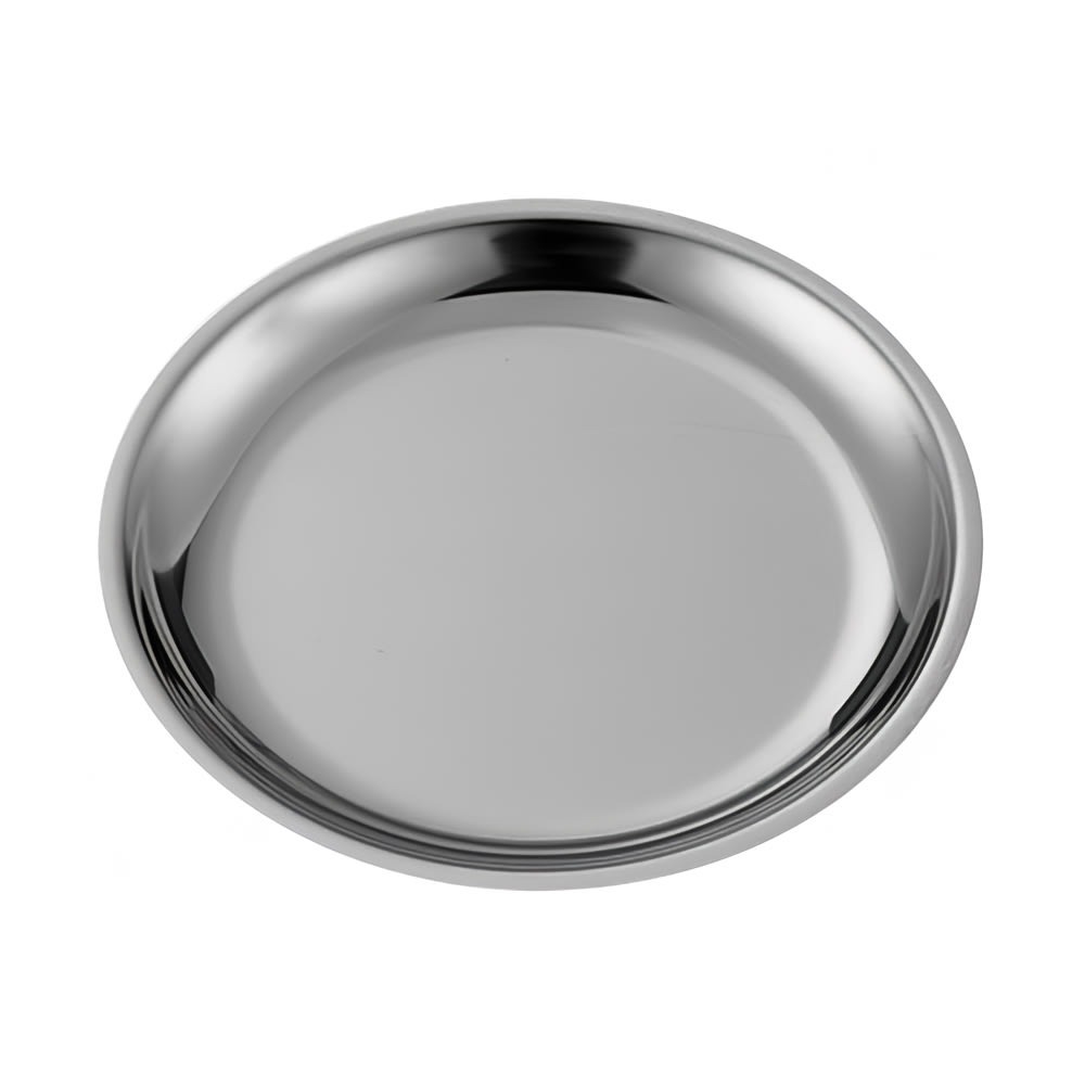 Service Ideas 10" Round Platter Insert for RT10 Platters, Stainless (RT10SS)