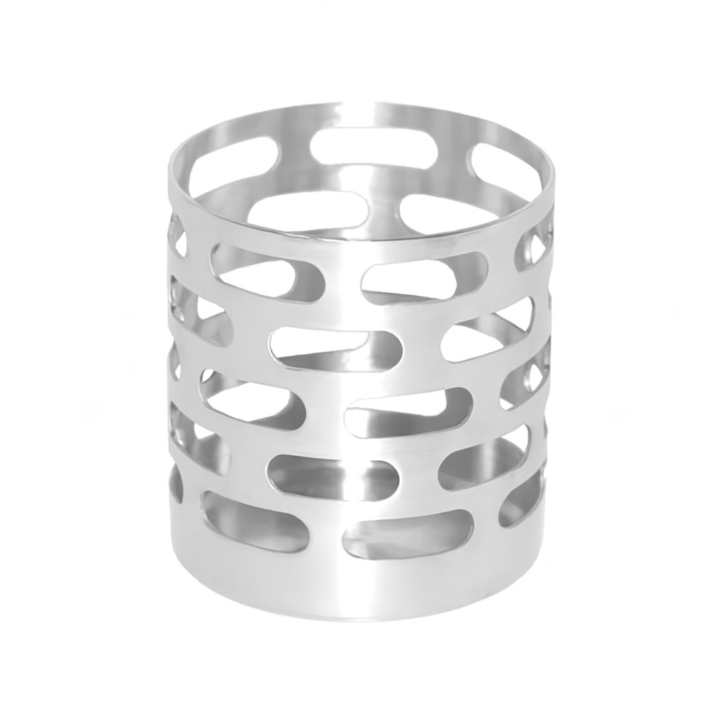 Service Ideas Sugar Stick Holder w/ 25 Stick Capacity, 2 1/4 x 3", Brushed Finish (SB-60)