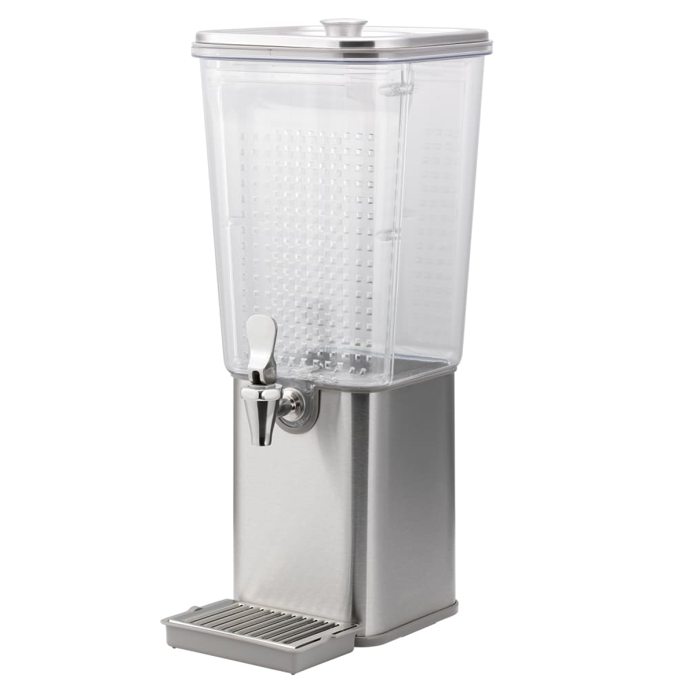 Service Ideas 3 gal Beverage Dispenser w/ Infuser - Tritan™ Container, Brushed Stainless Base (SCD30SS)