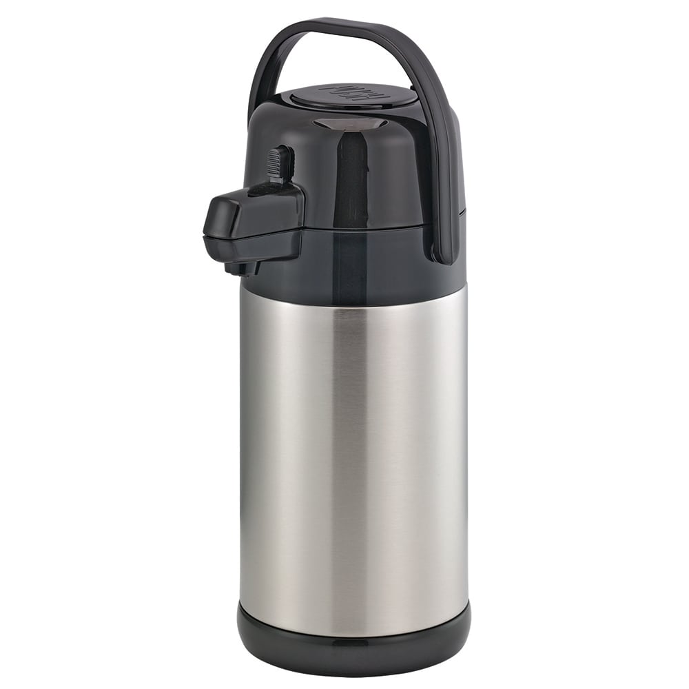 Service Ideas 2 1/5 Liter Push Button Airpot, Stainless Steel Liner (SECA22S)