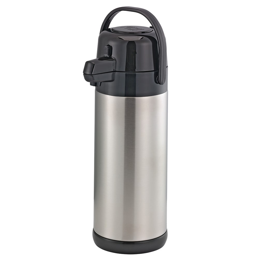 Service Ideas 3 Liter Push Button Airpot, Stainless Steel Liner (SECA30S)