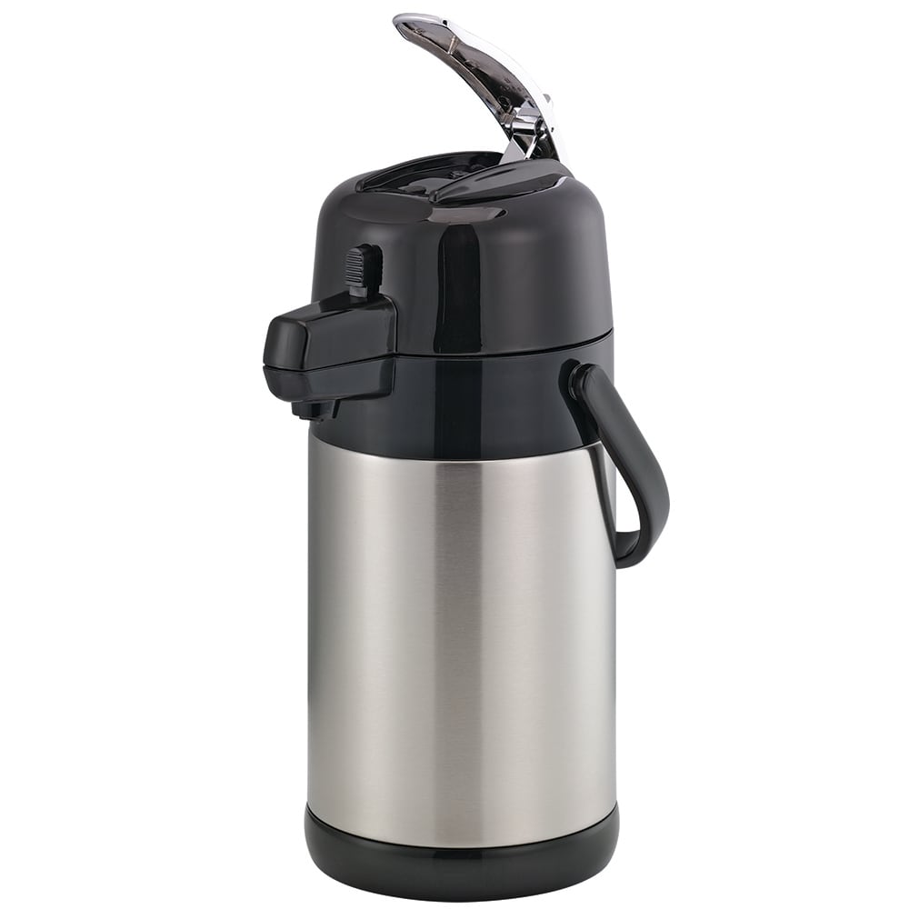 Service Ideas 1 9/10 Liter Lever Action Airpot, Stainless Steel Liner (SECAL19S)