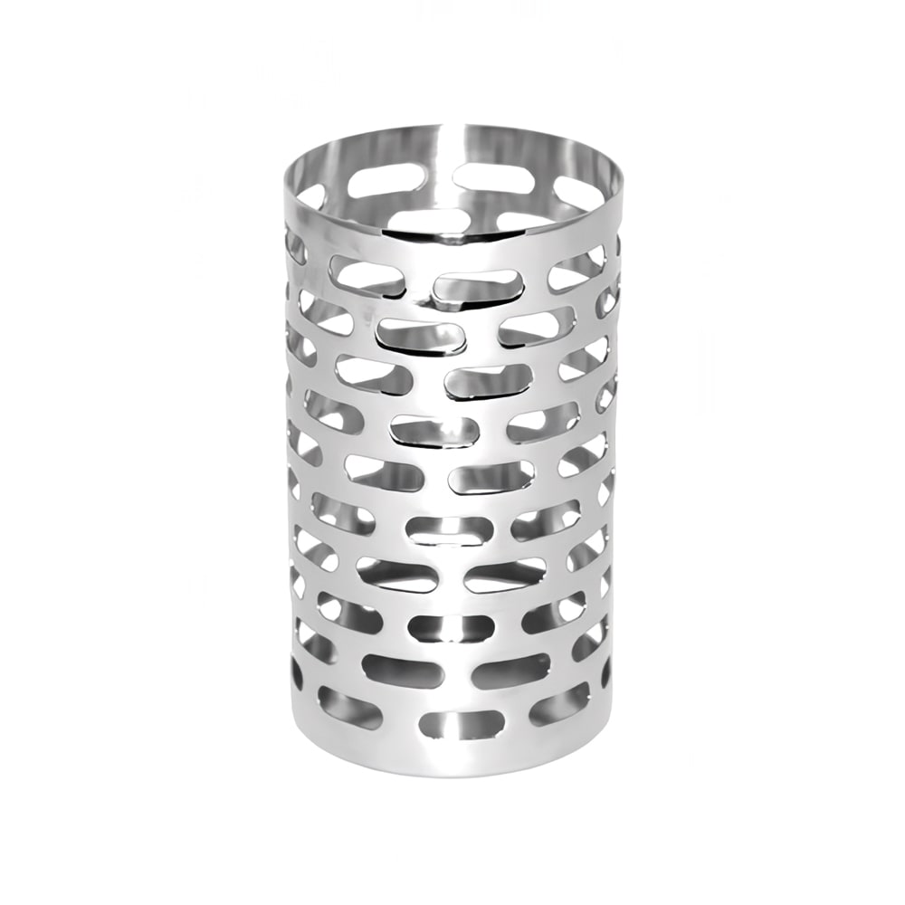 Service Ideas Bread Stick Holder, 3 1/2 x 6", Stainless w/ Mirror Finish (SM-70)