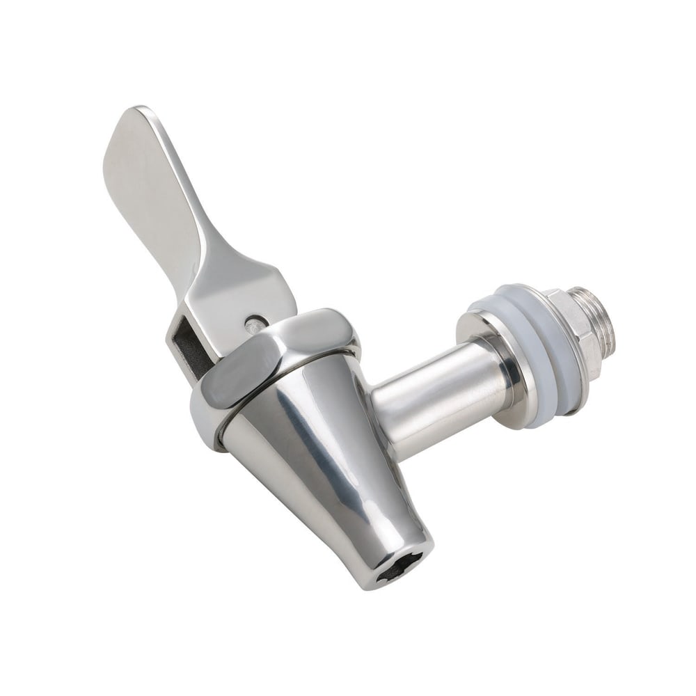 Service Ideas Spigot Assembly - 3 1/4" x 1 3/8" x 4 3/4", Polished Stainless (SSSPIGPS)