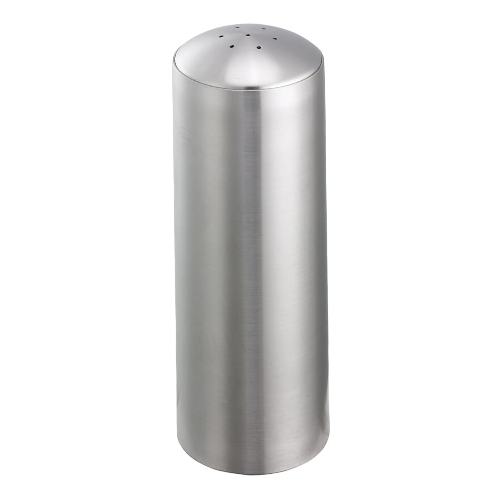 Service Ideas 6 oz Salt/Pepper Shaker - Stainless Steel, 5 1/2"H (STC7)