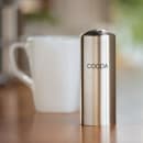 Service Ideas Condiment Shaker w/ Cocoa Imprint, Tear-Drop Top, Stainless (STCTEARCOCOA) thumbnail 3