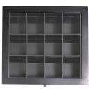 Service Ideas Tea Box w/ 12 Compartments, Beechwood (TB012) thumbnail 3