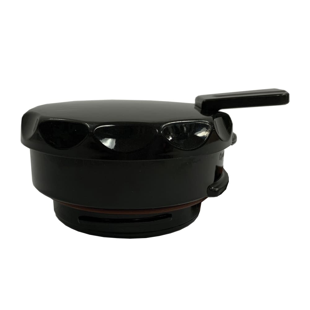 Service Ideas Push Button Lid for Twist N’ Serv™ Carafe - Plastic, Black (TNSPBLIDBL)