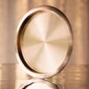 Service Ideas 14" Round Serving Tray - Stainless Steel, Rose Gold (TR1412RIRG) thumbnail 3