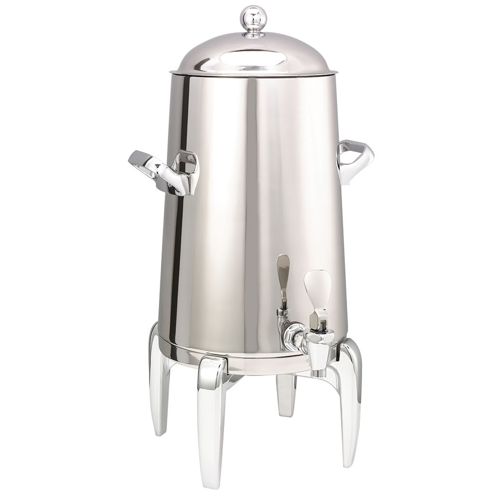 Service Ideas 3 gal Coffee Urn Server, Insulated Stainless Steel, Polished Finish (URN30VPS2)