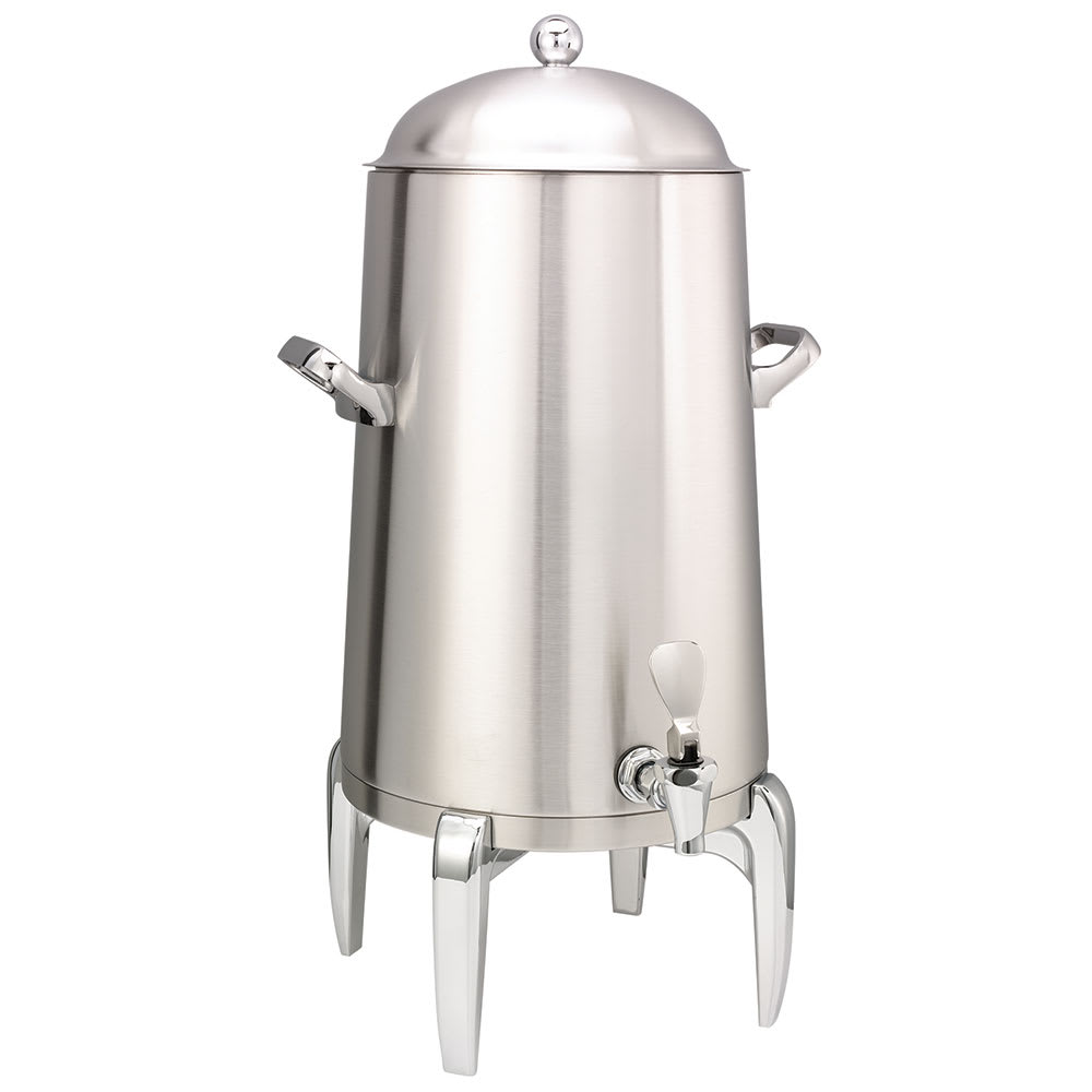 Service Ideas 5 gal Coffee Urn Server, Insulated Stainless Steel, Brushed Finish (URN50VBS2)