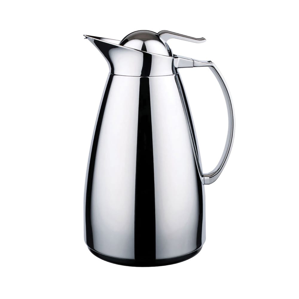 Service Ideas 1 liter Coffee Server w/ Stainless Interior, Chrome (CJZS1CH)