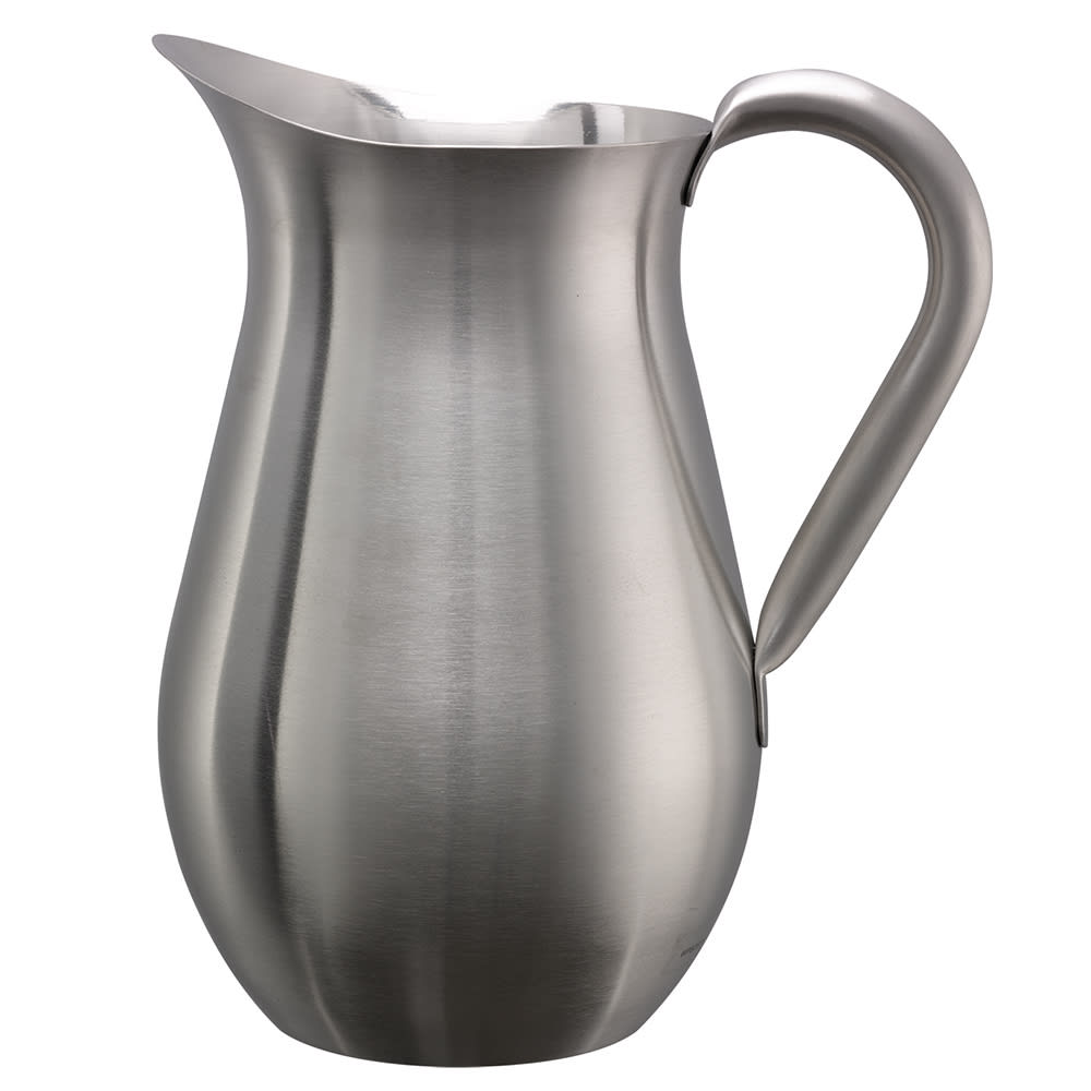Service Ideas 67 3/5 oz Stainless Steel Pitcher w/ Brushed Finish (WPB2BSNG)