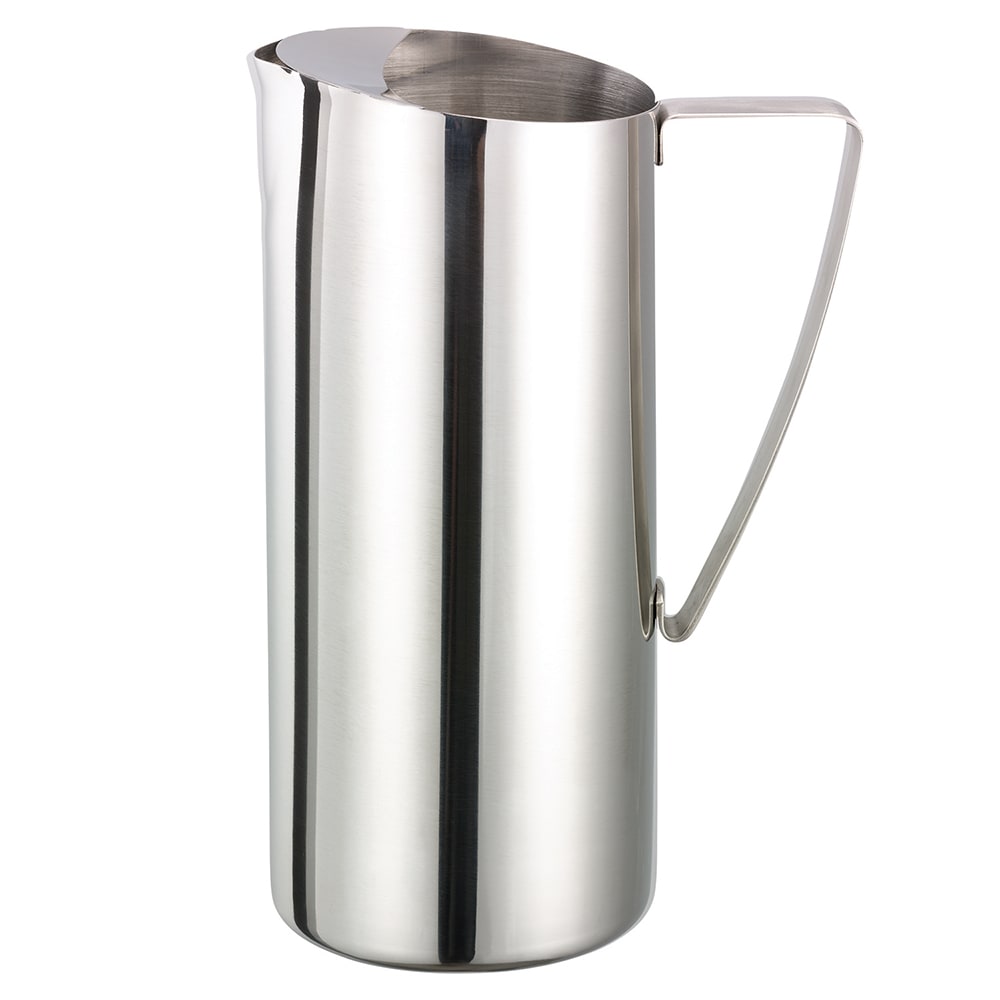 Service Ideas 64 1/5 oz Stainless Steel Pitcher w/ Ice Guard (X7025)