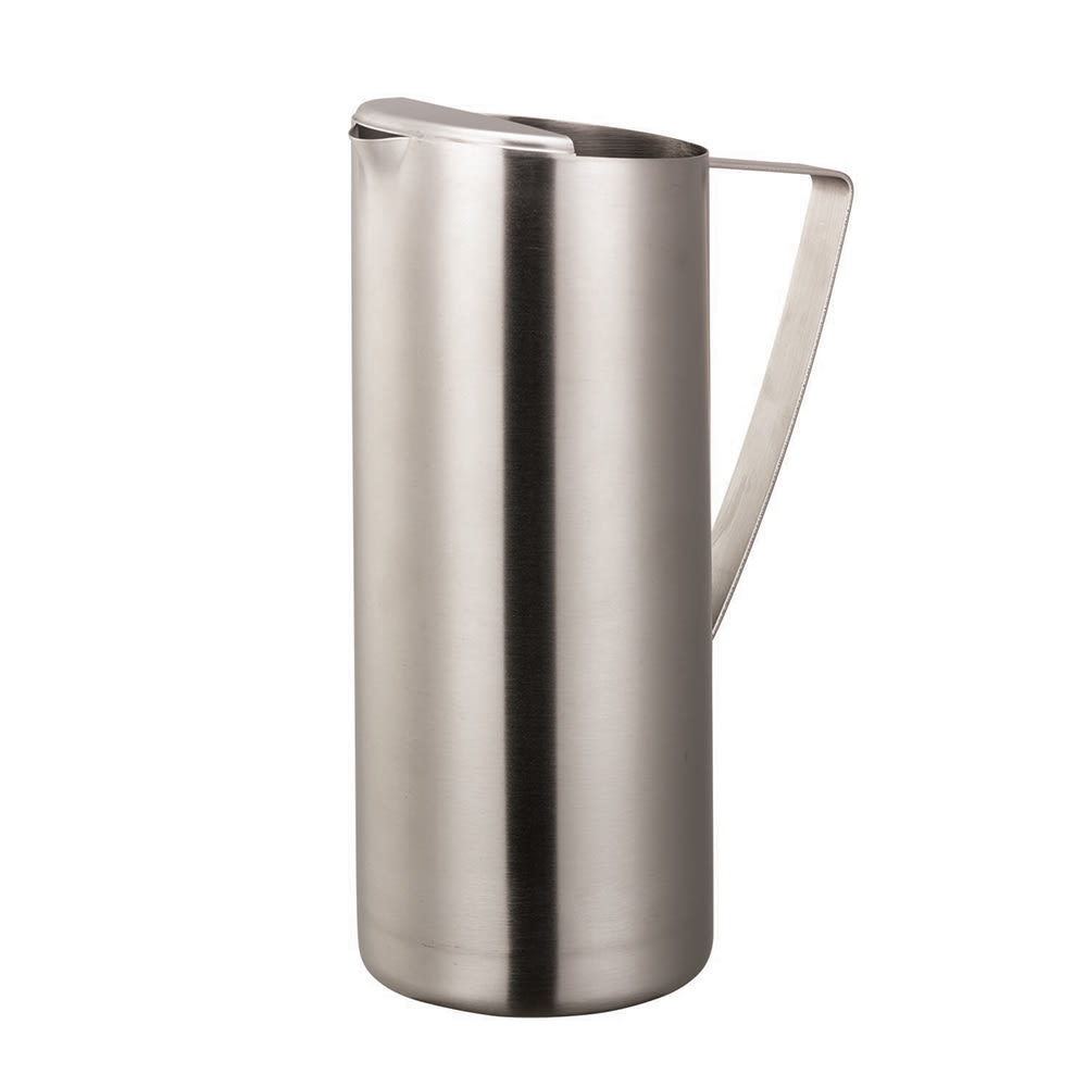 Service Ideas 64 1/5 oz Stainless Steel Pitcher w/ Ice Guard (X7025BSV2)