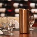 Service Ideas 64 1/5 oz Water Pitcher w/ Ice Guard - Stainless Steel, Rose Gold (X7025BSRGV2) thumbnail 3