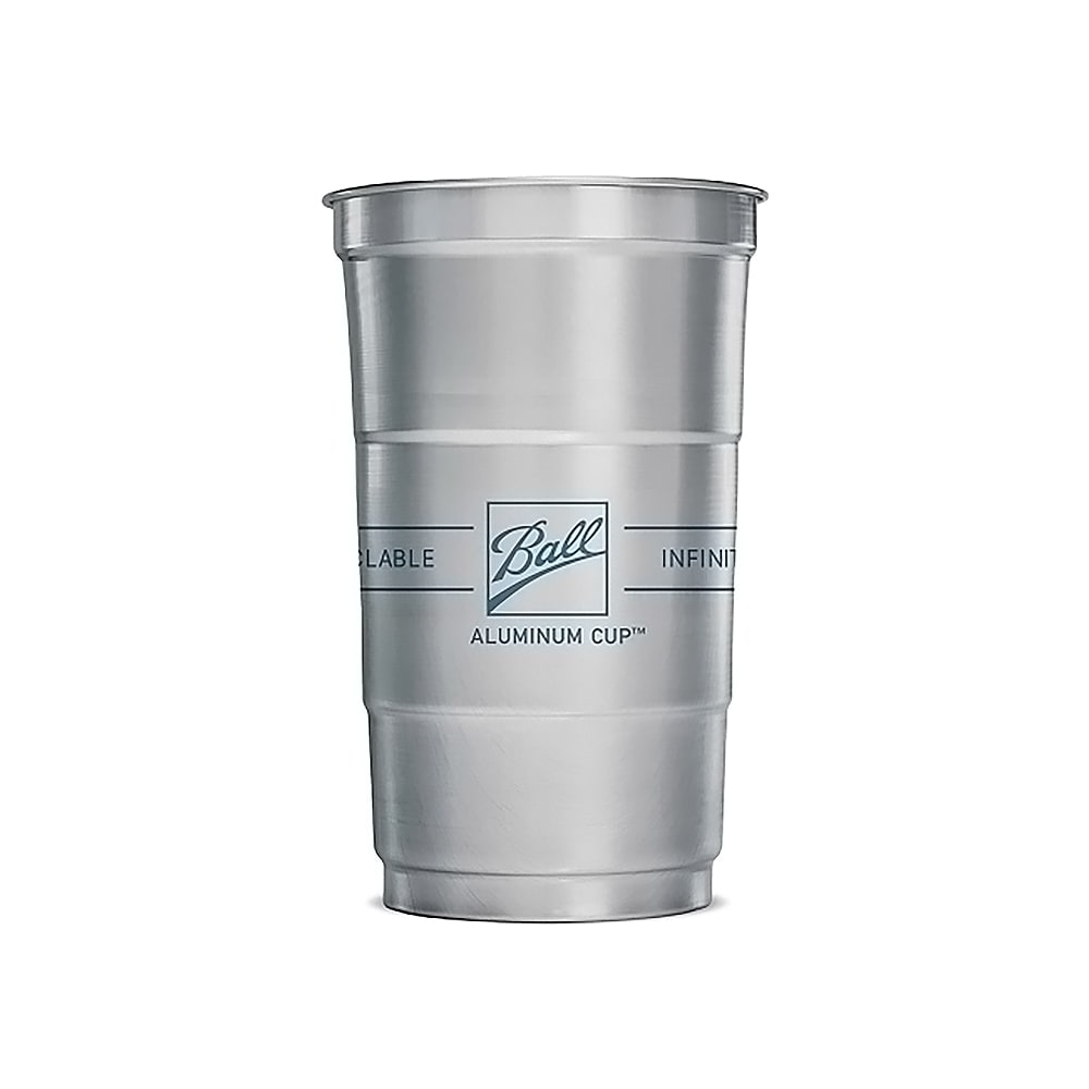 Ball 100000000173 24 oz Disposable Cup - Aluminum, Silver