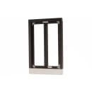 QuikServ CM-1 24"W x 38 1/2"H Dark Bronze Bi-Folding Manual Drive-Thru Window thumbnail 2