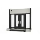 QuikServ FM-42E 42"W x 40"H Dark Bronze Bi-Parting Electric Drive-Thru Window thumbnail 2