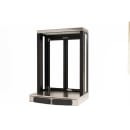 QuikServ PW5-16 27 3/4"W x 40"H Dark Bronze Bi-Folding Semi-Automatic Drive-Thru Window thumbnail 2