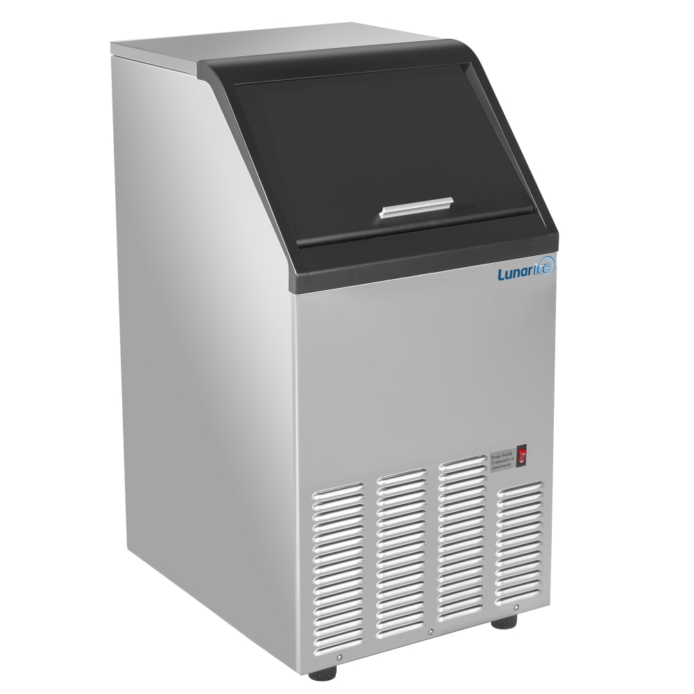 Lunar Ice 16 1/2"W Full Cube Undercounter Ice Machine - 75 lbs/day, Air Cooled (LUIM-80)