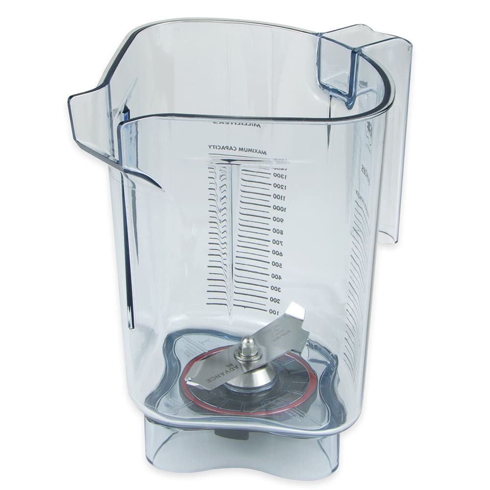Vitamix Commercial 48 oz Advance Container w/ Blade for Quiet One & Blending Station Advance (16015)