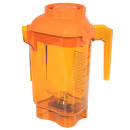 Vitamix Commercial 48 oz Advance® Complete Blender Container - Tritan, Orange (58990) thumbnail 4
