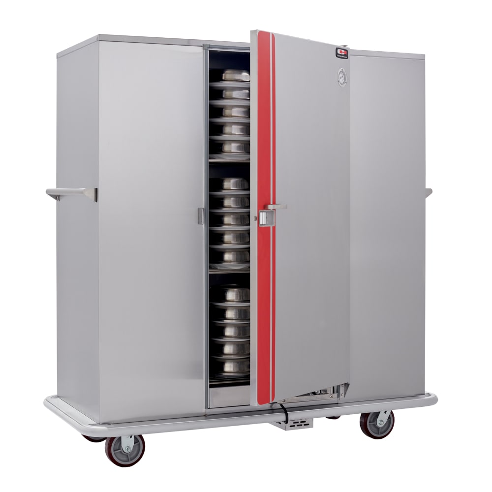 Carter-Hoffmann BB150 Heated Banquet Cart - (180) Plate Capacity, Stainless, 120v