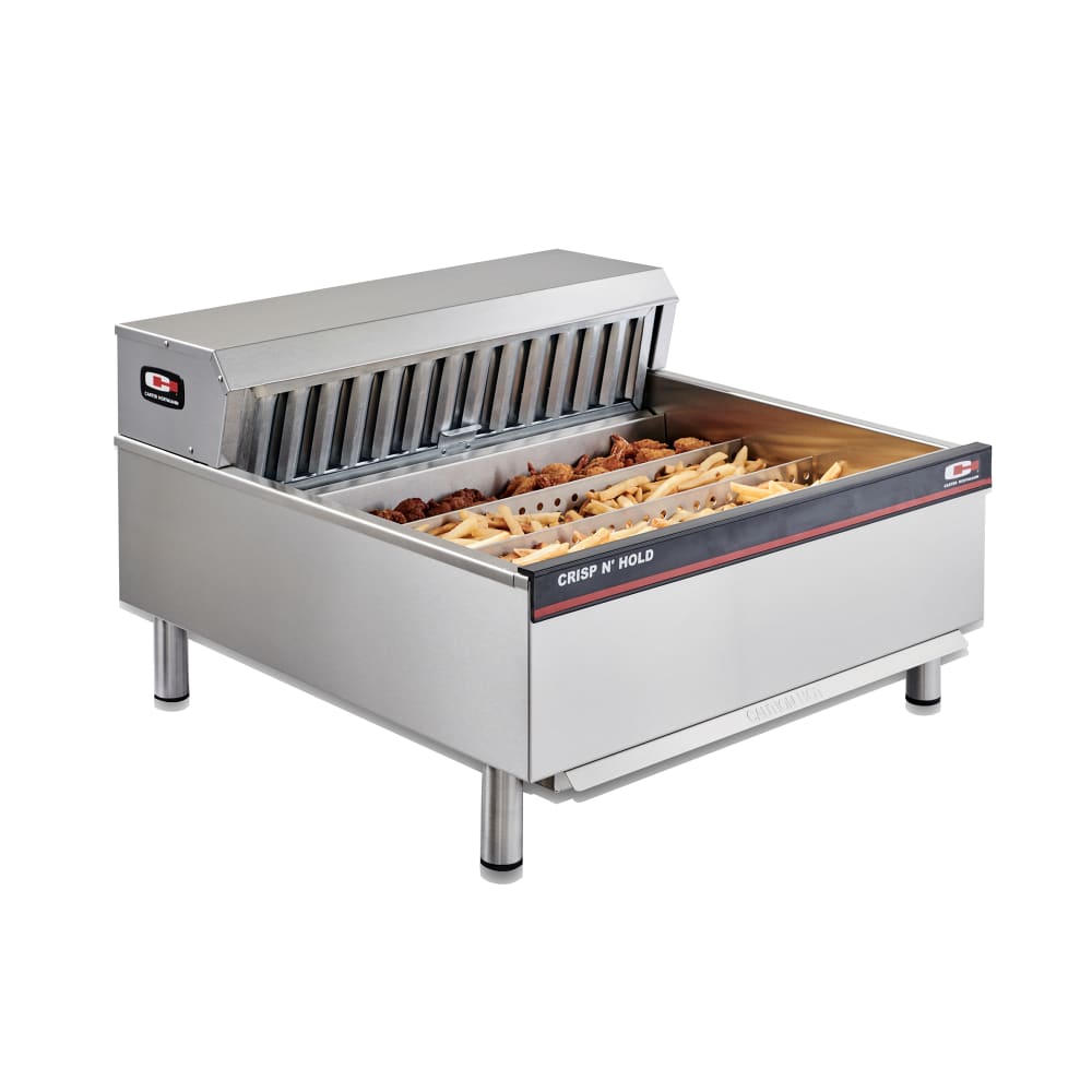 Carter-Hoffmann CNH28LPC 24 3/8" Countertop Crisp 'N Hold Fry Dump Station - Underburner, 208v/1ph