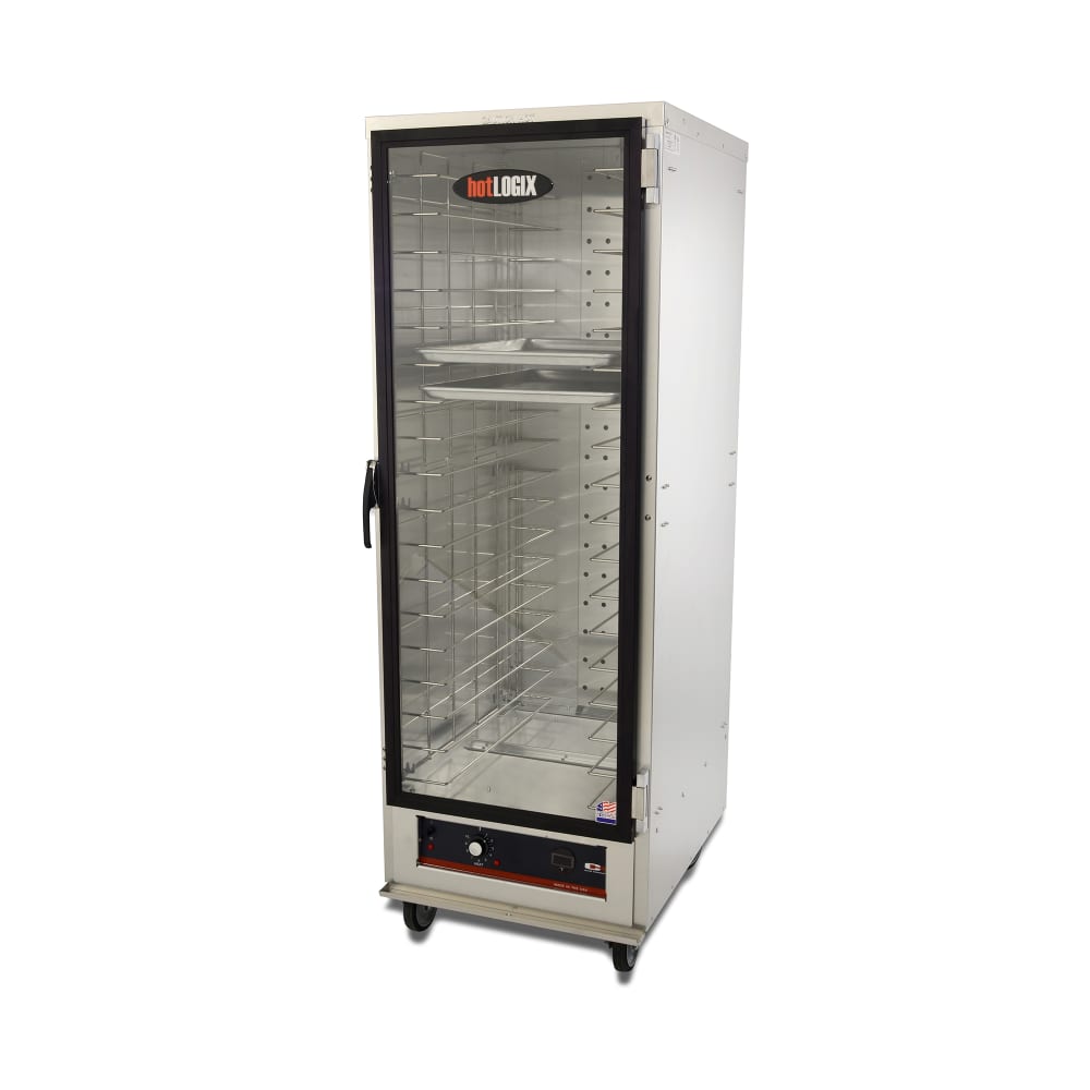 Carter-Hoffmann HL1-18 Full Height Non-Insulated Mobile Heated Cabinet w/ (18) Pan Capacity, 120v