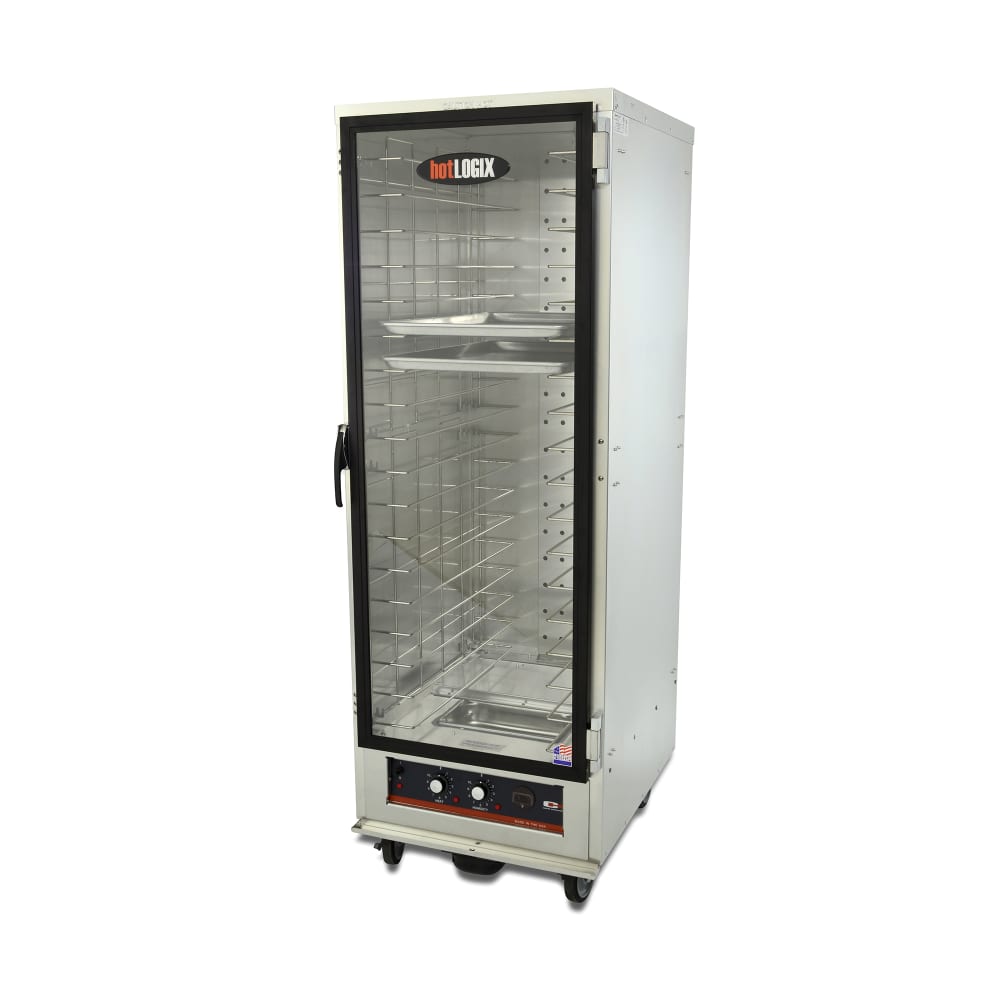Carter-Hoffmann HL2-18 Full Height Non-Insulated Mobile Heated Cabinet w/ (18) Pan Capacity, 120v