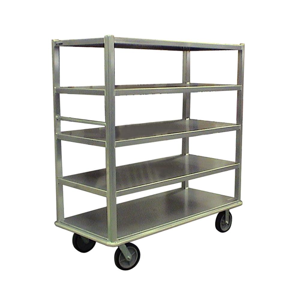 Carter-Hoffmann T545 Queen Mary Cart - 5 Levels, 3000 lb. Capacity, Aluminum, Marine Edges