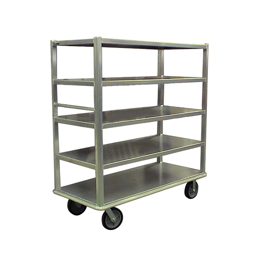 Carter-Hoffmann T546 Queen Mary Cart - 6 Levels, 3000 lb. Capacity, Aluminum, Marine Edges