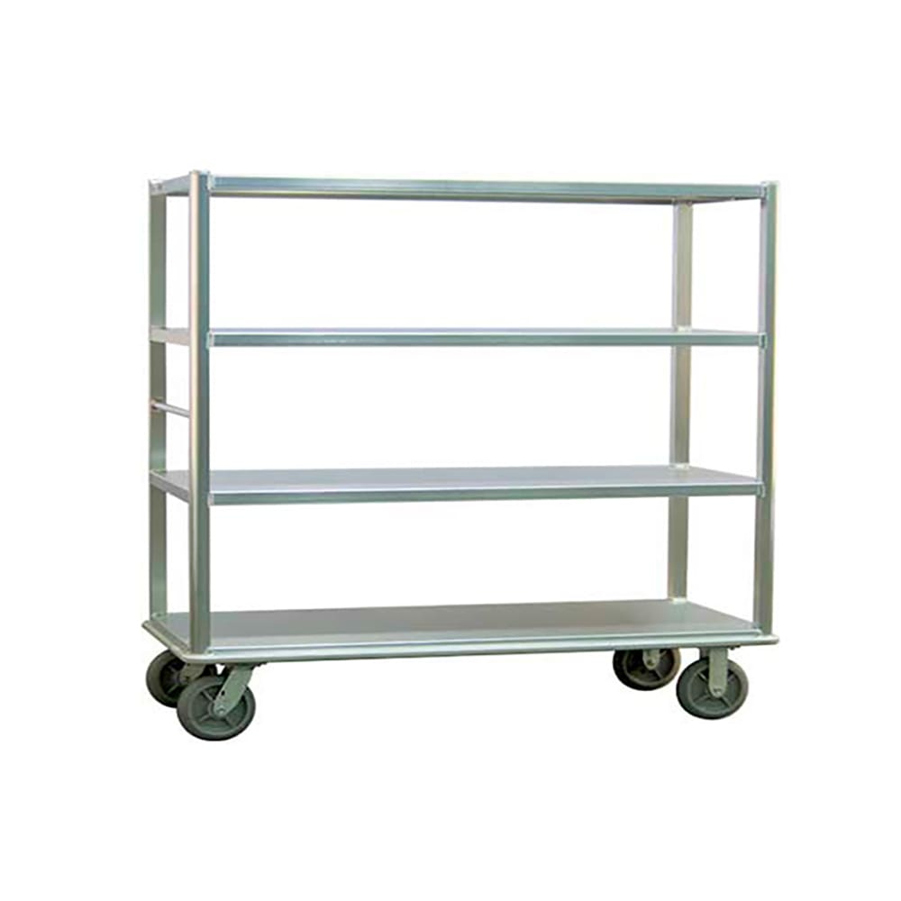 Carter-Hoffmann T724 Queen Mary Cart - 4 Levels, 2000 lb. Capacity, Aluminum, Marine Edges