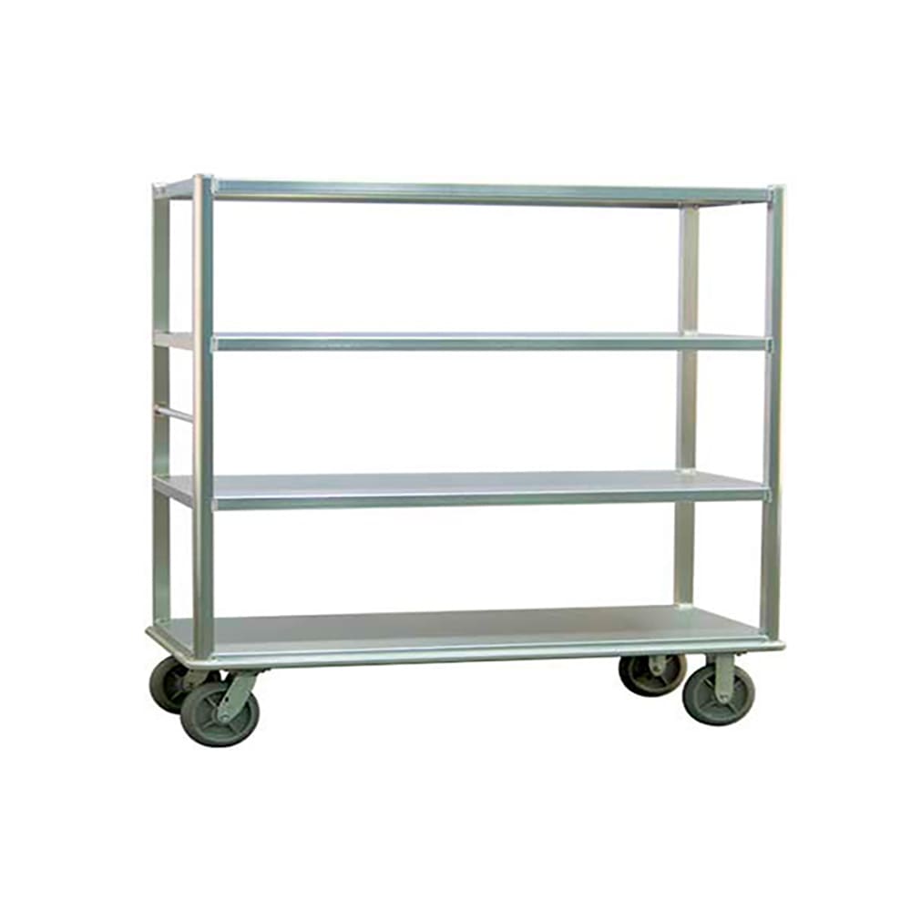 Carter-Hoffmann T726 Queen Mary Cart - 6 Levels, 2500 lb. Capacity, Aluminum, Marine Edges