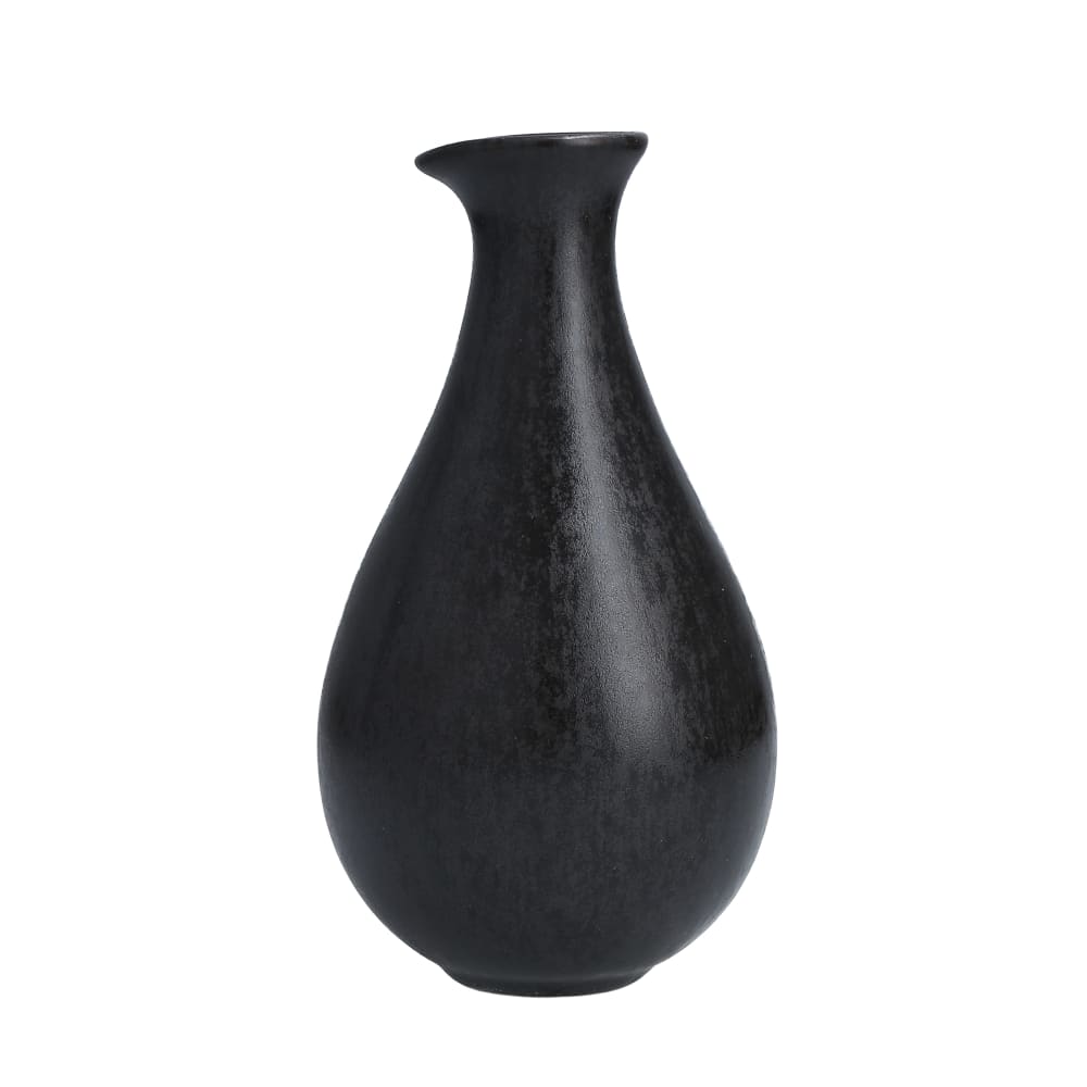 Fortessa 15 oz Sound Sake Bottle - China, Midnight (6400.SND.6103)