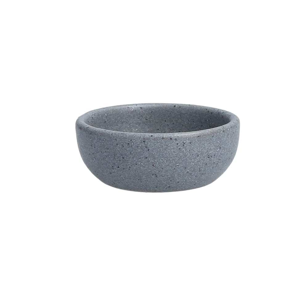 Fortessa 2" Sound Sauce Dish - China, Cement (6500.SND.1154)