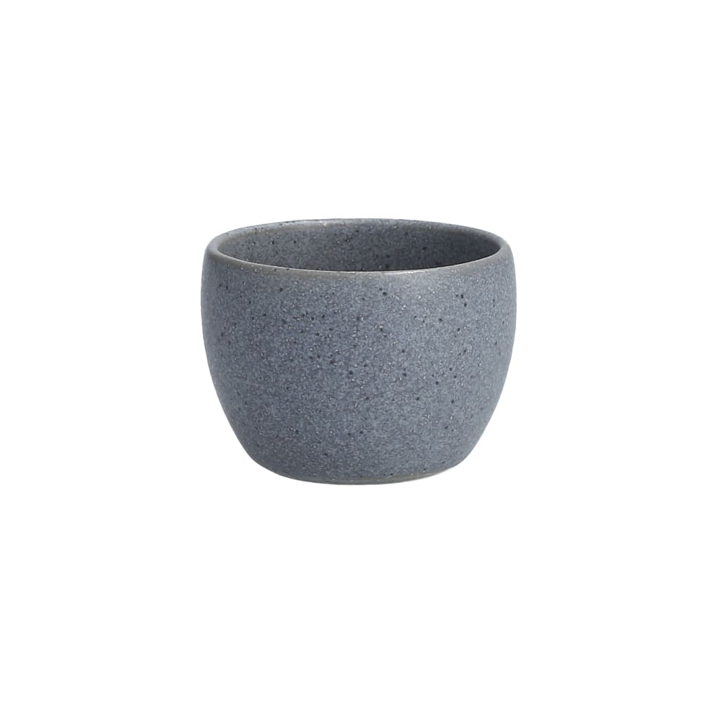 Fortessa 2 oz Round Dip Dish - China, Cement (6500.SND.1155)