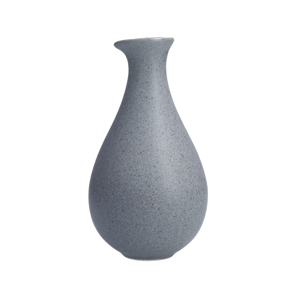 Fortessa 15 oz Sound Sake Bottle - China, Cement (6500.SND.6103)