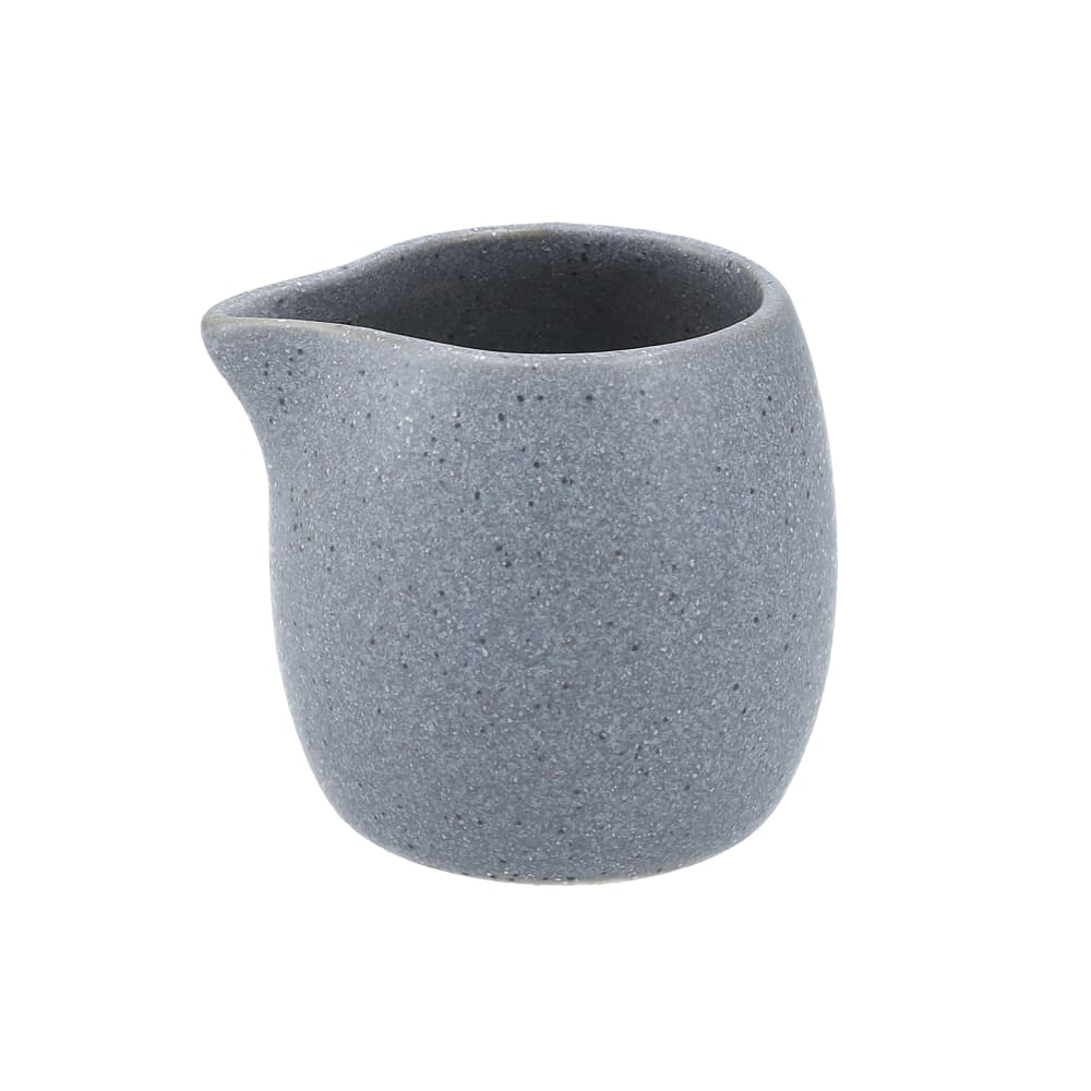 Fortessa 3 oz Sound Creamer - China, Cement (6500.SND.9070)