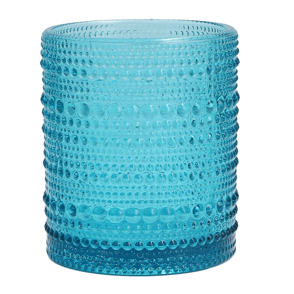 Fortessa 10 oz Jupiter Double Old Fashioned Glass, Lagoon Blue (DV.JUPITERLB.04)