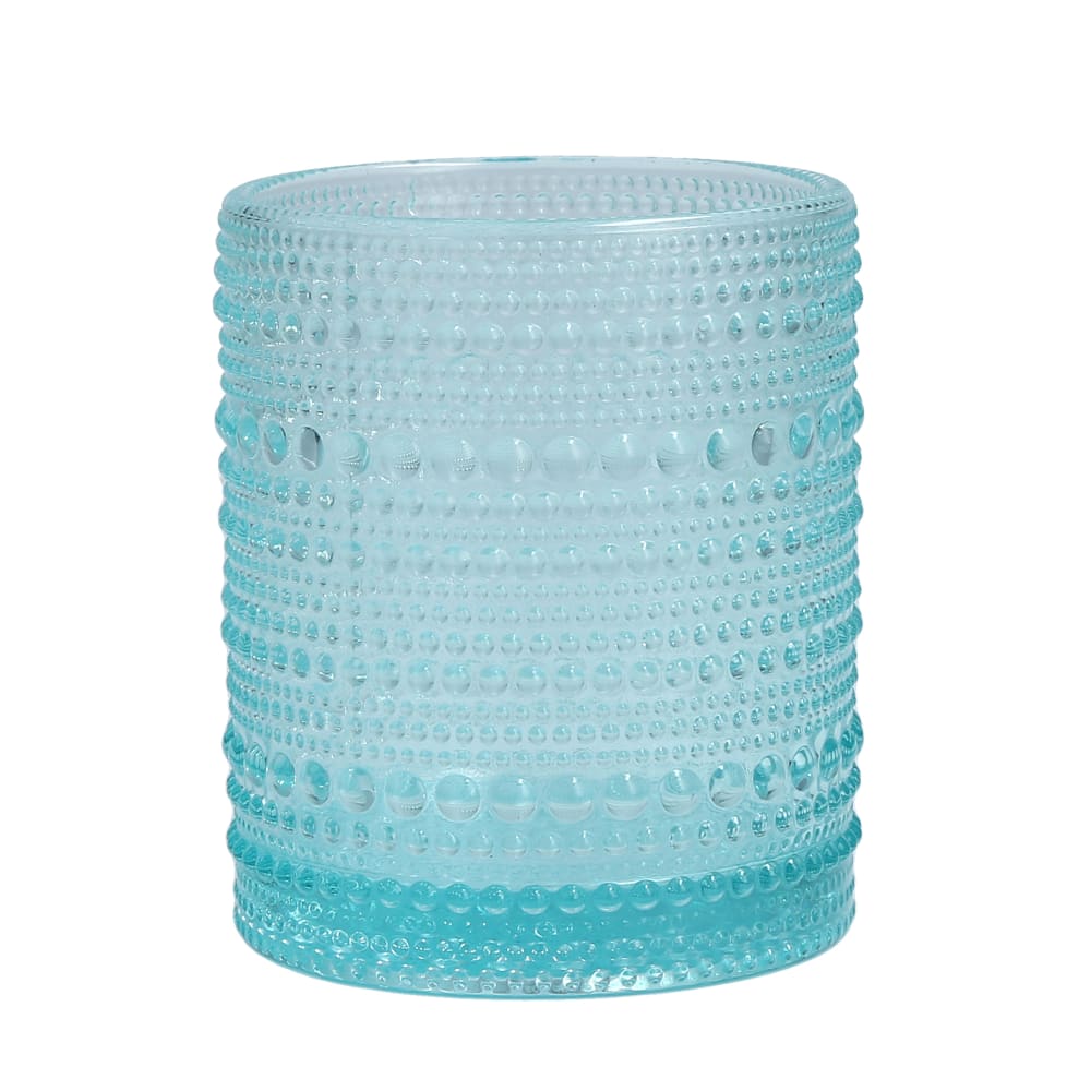 Fortessa 10 oz Jupiter Double Old Fashioned Glass, Pool Blue (DV.JUPITERPB.04)