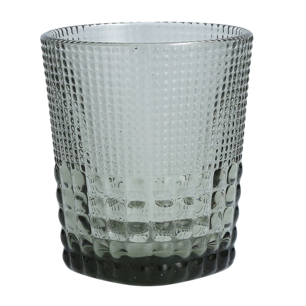 Fortessa 11 1/2 oz Malcolm Double Old Fashioned Glass, Gray (DV.MALCOLMGY.04)